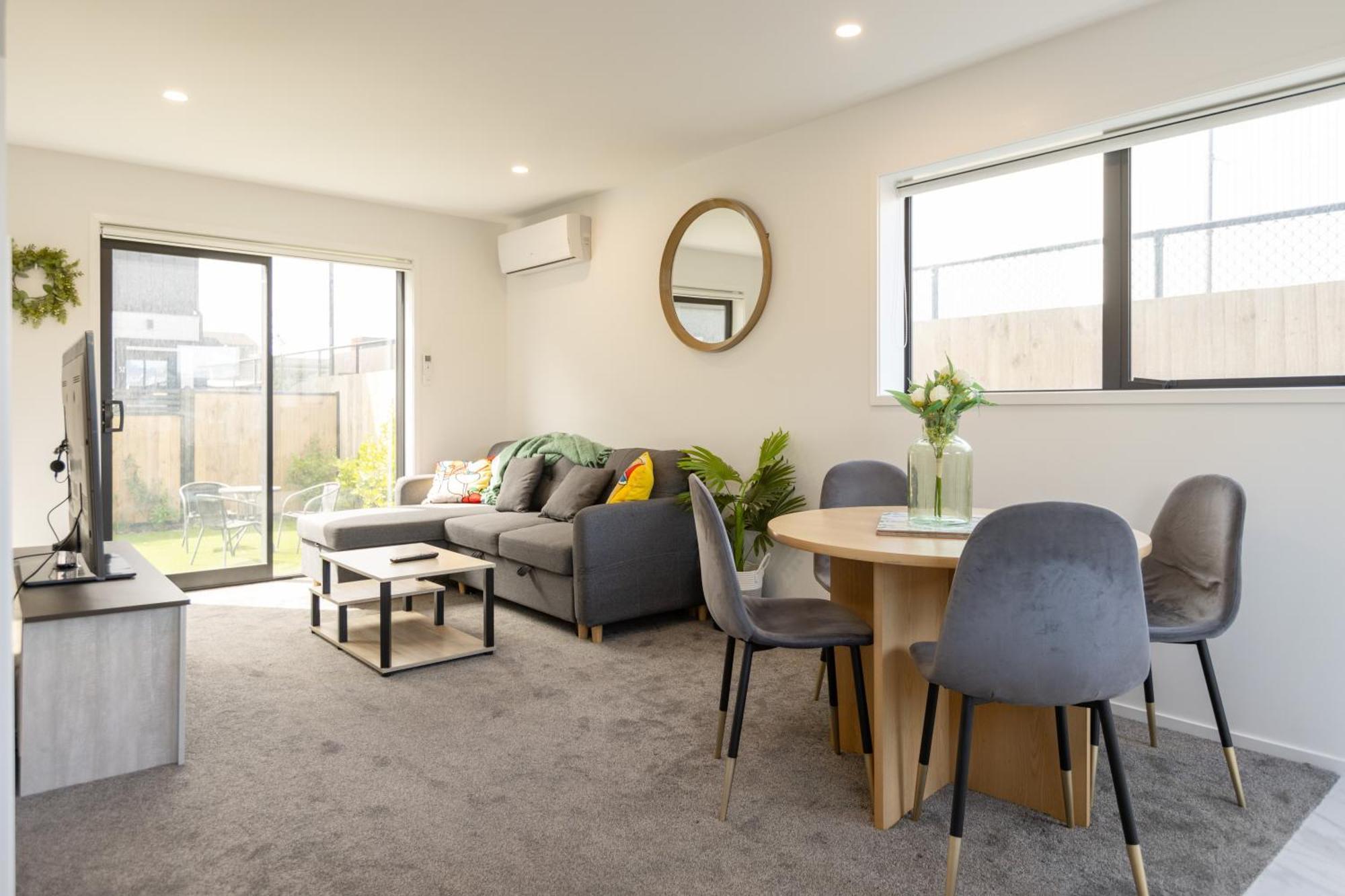 Luxury 2 Bedroom Townhouse By Hagley Park In Cbd 크라이스트처치 외부 사진
