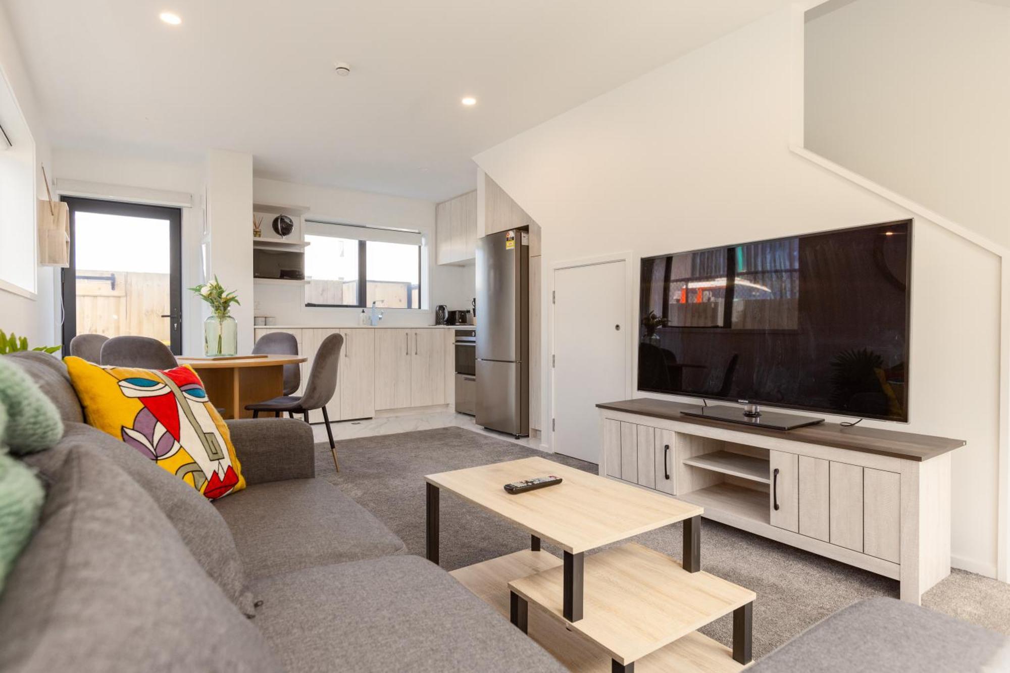 Luxury 2 Bedroom Townhouse By Hagley Park In Cbd 크라이스트처치 외부 사진
